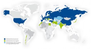 Mapa mundo comercializacion Sesvanderhave